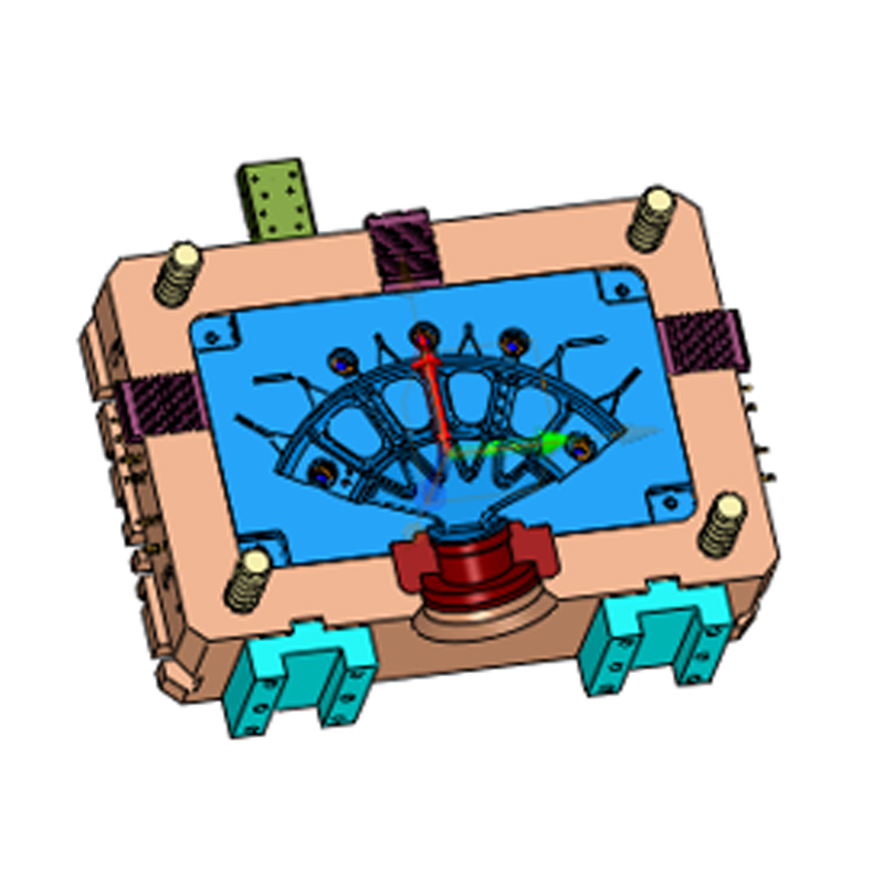 Braket Roda Die-Cast Paduan Aluminium