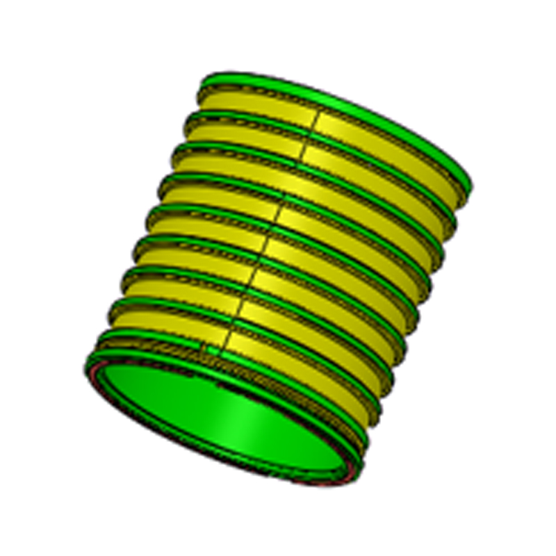 Jaket Air Pendingin Die Casting Paduan Aluminium Jaket Air Pendingin Die Casting Paduan Aluminium